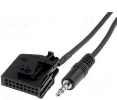 Aux adapteris | Jack 3,5 mm | Seat, VW, Skoda | 0,6 m