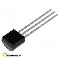 Tiristorius | 400V | Ifmax:0,8A | 0,5A | Igt:50mA | TO92 | THT | ritė, juosta