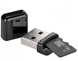 Kortelių skaitytuvas: išorinis | USB 2.0 | Ryšys: USB | 1Gbps