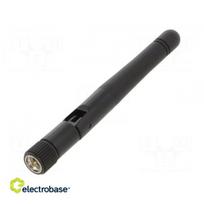 Antena | Bluetooth, Wi-Fi, ZigBee | 2,8 dBi | Montavimas: susukamas | SMA