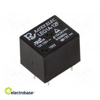 Relė: elektromagnetinė | SPST-NO | Ritė: 12VDC | 15A/120VAC | 360mW
