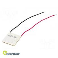 Modulis: Peltier | 14,6 V | 4.3A | 30x30x3,3 mm | 36W | Kilimėlis: Al2O3 | 16AWG
