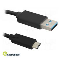 Kabelis | USB 3.0 | USB A kištukas, USB C kištukas | 1,8 m
