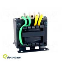 Transformatorius: tinklo | 50VA | 230VAC | 110V | Laidai: gnybtų blokas | 1 kg