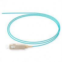 SC/UPC pigtail MM Multimode, OM3, 50/125, LSZH Aqua, 2m :: P-SC/UPC-1.3-1U2