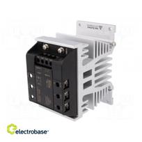 Relė: kietojo kūno | Uctrl: 4÷30VDC | 50A | 24÷240VAC | 3 fazių | DIN
