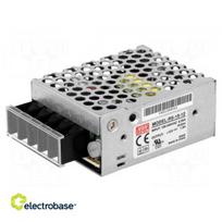 Maitinimas: perjungiamas | modulinis | 15W | 12VDC | 1.2A | OUT:1 | 130 metų