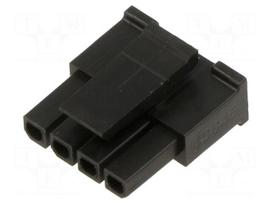 Connector: wire-board | plug | female | PIN: 4 | Micro-Fit 3.0 | 3mm | 1x4