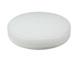 LED skydelis. Apvalus paviršius montuojamas šviestuvas (Plafond) 18W 4000K 220x56m su maitinimo blok