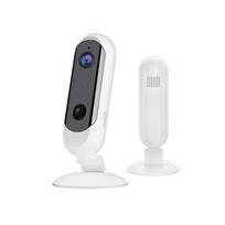 Compact Wi-Fi camera with built-in battery | PIR sensor | Two-way audio