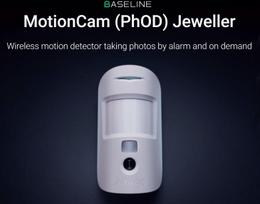 Belaidis judesio detektorius su kamera Ajax MotionCam (PhOD) Jeweller PIR IP50 baltas