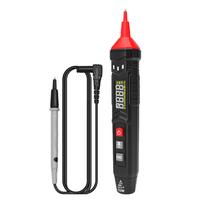HT121 pildspalvas tipa digitālais multimetrs, True RMS, LCD, 4000 skaitļi, DC/AC voltmetrs