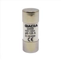 22x58 gG 125A cilindrine saugiklio jungtis 500VAC