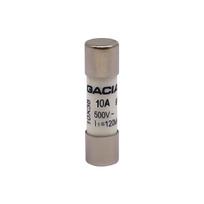 10x38 gG 10A cilindrine saugiklio jungtis 500VAC