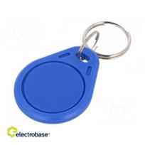 RFID pakabukas | ISO 11784/5, T5577 | plastikas | mėlyna | 125 kHz | 330b | 4 metai