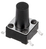 Microswitch TACT | SPST-NO |  Pos: 2 | 0.05A/12VDC | SMT | 1.6N