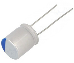 Capacitor: polymer; 680uF; 4VDC; ESR: 16m?; THT; ±20%; -55÷105°C