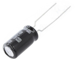 Capacitor: electrolytic; low impedance; THT; 100uF; 63VDC; ¨8x15mm