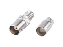 Jungtys // Different Audio, Video, Data connection plug and sockets // 8365#                Gniazdo bnc 75ohm zac.rg6  na kabel