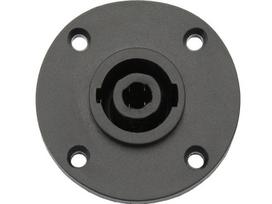 Jungtys // Different Audio, Video, Data connection plug and sockets // 5541#                Gniazdo speakon (spikon) montażowe