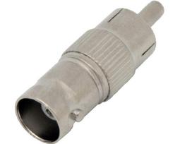 Jungtys // Different Audio, Video, Data connection plug and sockets // 1382# Przejście: wtyk rca-gniazdo bnc