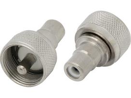 Jungtys // Different Audio, Video, Data connection plug and sockets // 3260#                Przejście  wtyk cb-gniazdo rca