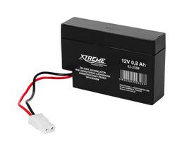 Akumuliatoriai ir baterijos // 12V, 6V, 4V akumuliatorius švino-rūgšties hermetiškas AGM VRLA // 82-208# Akumulator żelowy 12v  0.8ah xtreme 98x62x25"