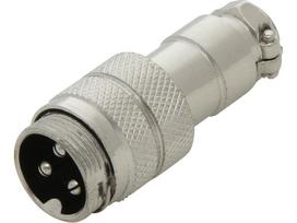 CB, VHF, UHF, PMR racijos, antenos ir priedai // Racijų antenų kabeliai // 20-093# Gniazdo cb mikrofonowe 3pin na kabel