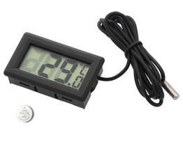 Įrankiai ir matavimo prietaisai // Testeris ir matavimo įranga // 50-310# Termometr panelowy blow lcd czarne th001