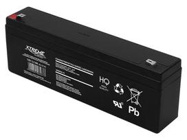 Akumuliatoriai ir baterijos // 12V, 6V, 4V akumuliatorius švino-rūgšties hermetiškas AGM VRLA // 82-221# Akumulator żelowy 12v  2.3ah xtreme 177x64x35_4,8"