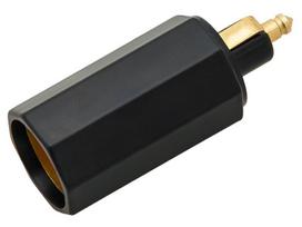 Jungtys // Different Audio, Video, Data connection plug and sockets // 96-801# Adapter gniazda zapalniczki wtyk mały-gniazdo duże