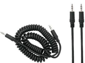 TV, SAT, HDMI, DVI kabeliai ir priedai // HDMI, DVI, AUDIO jungiamieji laidai ir priedai // 3850# Przyłącze wtyk 3,5st-wtyk 3,5st 3m skręcany