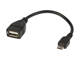 Planšetdatori ir planšetinių kompiuterių priedai // USB Kabeliai // 75-795# Adapter usb gniazdo usb a-wtyk micro usb kabel