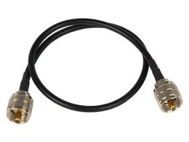CB, VHF, UHF, PMR racijos, antenos ir priedai // Racijų antenų kabeliai // 24-162# Kabel do miernika swr 50cm