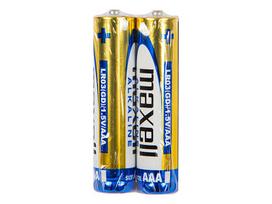 Akumuliatoriai ir baterijos // AA, AAA ir kitų dydžių baterijos, įkrovikliai – galima užsakyti // 82-636# Bateria alkaliczna aaa 1.5 lr3 maxell 2szt