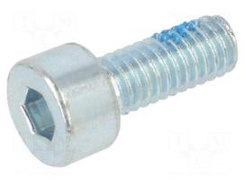 Screw | withTuflok patch | M4x10 | 0.7 | Head: cheese head | hex key