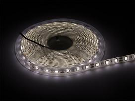 LED juostos // NEON FLEX LED strips // 70-734# Taśma led biały neutralny  5050 5m/300 wodoodporna