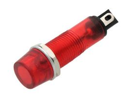 Elektros prekės // Elektromedžiagų išpardavimas | Žemų kainų akcijos // 2519# Kontrolka neonowa 6mm (czerwona) 230v