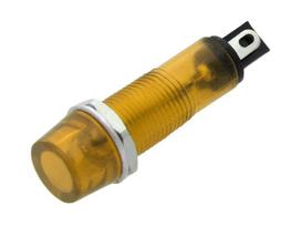 Elektros prekės // Elektromedžiagų išpardavimas | Žemų kainų akcijos // 3588# Kontrolka neonowa 6mm (żółta) 230v