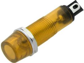 Elektros prekės // Elektromedžiagų išpardavimas | Žemų kainų akcijos // 0654# Kontrolka neonowa 9mm (żółta)  230v
