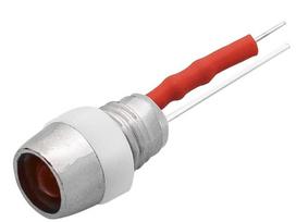 Elektros prekės // Elektromedžiagų išpardavimas | Žemų kainų akcijos // 2509# Dioda led  5mm (12v czerwona kontrolka)