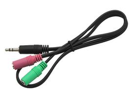 TV, SAT, HDMI, DVI kabeliai ir priedai // HDMI, DVI, AUDIO jungiamieji laidai ir priedai // 3424# Przyłącze wtyk 3,5st-2xgniazdo 3,5st 1,5m