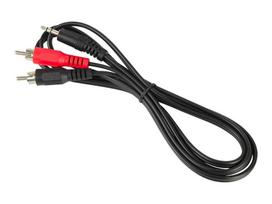 TV, SAT, HDMI, DVI kabeliai ir priedai // HDMI, DVI, AUDIO jungiamieji laidai ir priedai // 3795# Przyłącze wtyk 3,5st-2xwtyk rca  1,5m zawieszka