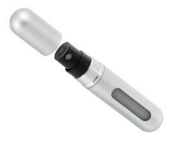 Sporto ir aktyvaus poilsio // Tourism accessories // AG352B Podróżny atomizer perfum silver