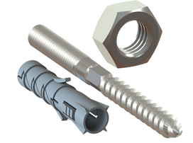 Double screw set VC Z M10x180mm Vorpa