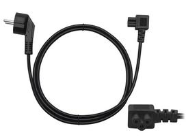 Akumuliatoriai ir baterijos // Universalūs maitinimo blokai 12V, 9V, 5V // 8915# Kabel zasilający kątowy koniczynka 3m