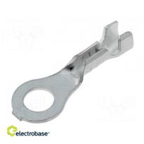 Tip: ring; M4; 0.5÷1mm2; crimped; for cable; tinned; brass