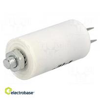 Capacitor: motors, run; 2uF; 450V; ¨30x57mm; -25÷70°C; ±5%; 3000h