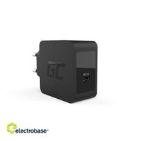 Green Cell Charger USB-C 18W PD, skirtas Samsung Galaxy S8 S8+ S9 S9+ Note 8, iPhone X / 8 / 8 Plus,