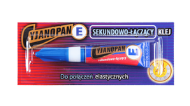 Įrankiai ir matavimo prietaisai // Statybinės ir montavimo medžiagos // Klej uniwersalny Cyjanopan E-niebieski